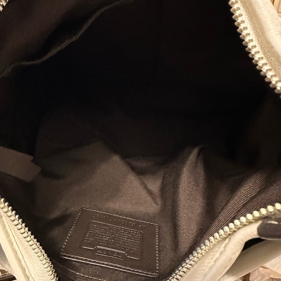 Vintage coach hampton ivory hobo shoulder handbag - Picture 5 of 7